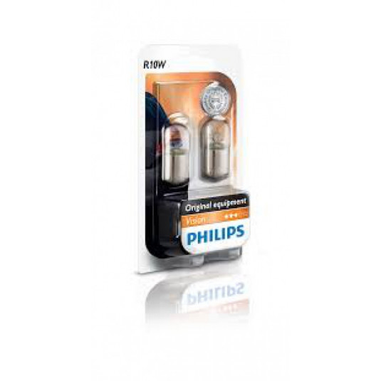 Becuri Philips R10W 12V 2buc