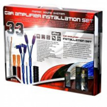 Set cabluri pentru auto Hi-Fi 33 buc