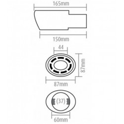 Capătul eșaperiei (Ø eșaperii până la 54mm)