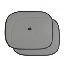 Parasolar lateral negru 2buc 44x38cm