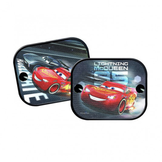 Parasolar pentru geamă laterală Cars McQueen 36x44cm 2buc