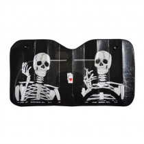 Parasolar termic 130x70 cm motiv craniu
