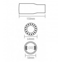 Capă de eșapament (Ø eșapament până la 44mm)