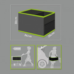Organizator pentru spațiul de încărcare 36 x 30 x 25 cm