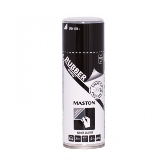 Spray MasRUBBERcomp Negru mat 400ml
