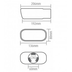 Capătul eșaperiei (Ø eșaperii până la 54mm)