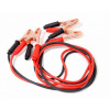 Cablul este fabricat din cupru 100%. Nu conține niciun aditiv din alte metale care ar reduce eficiența cablurilor de pornire. Cabluri de pornire cu cod de culoare cu cleme pentru acumulator. Curent max. 200 ...
