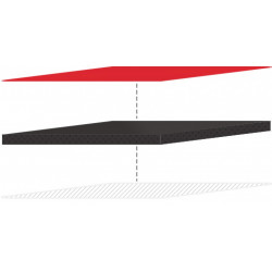 Huse auto Classic plus bordo-negru (frotă-textil)