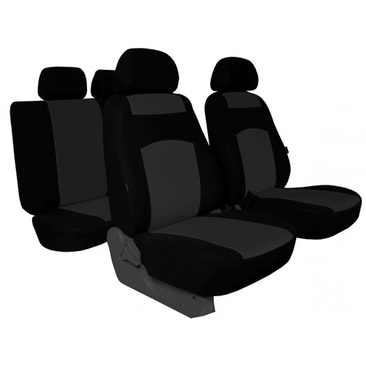 Huse auto Classic plus gri-negru (frotă-textil)