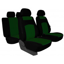Huse auto Classic plus verde-negre (frotir-textil)