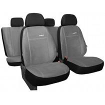 Huse auto Comfort gri deschis (alcantara)