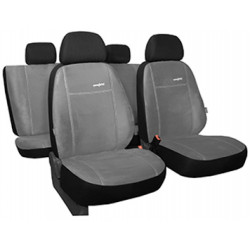 Huse auto Comfort gri deschis (alcantara)
