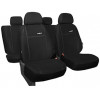 Materialul alcantara este un tip sintetic de piele intoarsa. Este placut la atingere si nu isi pierde culoarea. Culoare negru (Alcantara) Setul contine: Huse fata 2buc Huse spate, separat sezut si ...