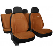 Huse auto Comfort maro (alcantara)