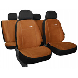 Huse auto Comfort maro (alcantara)
