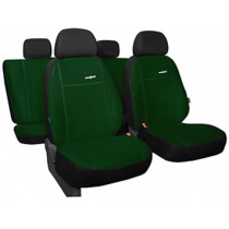 Huse auto Comfort verde (alcantara)