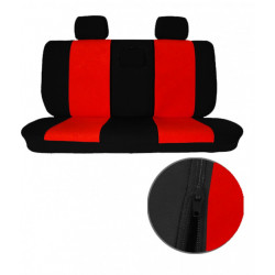 Huse auto Elegance verde-negru (velur-velur)
