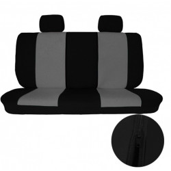 Huse auto Tuning 100% roz-negru (velur-textil)