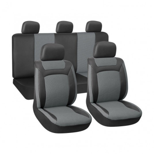 Huse auto negru/gri