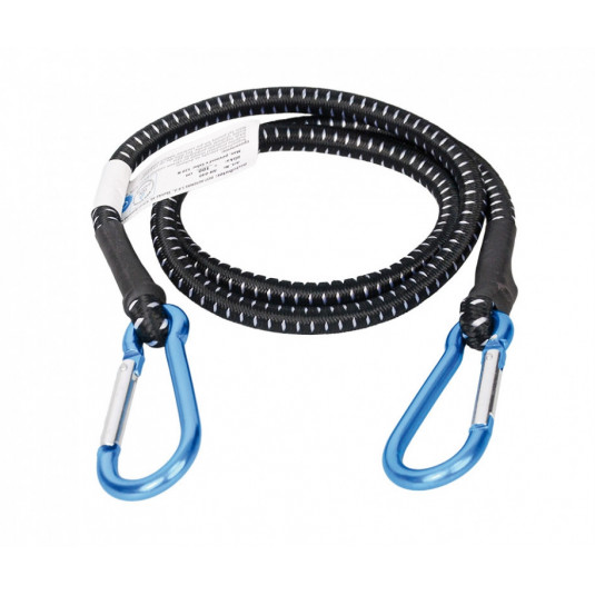 Cheie elastică cu carabină 1x150cm