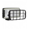 Lumină ceață dreptunghiulară cu grilă. Preț pentru set - 2buc. Omologare: E8 Dimensiuni: 18 x 8,6 x 7,6 cm Becuri potrivite pentru ceață: H3 12V 55W, H3 24V 70W
