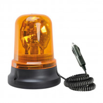 Girofar magnetic portocaliu 12V - bec H1