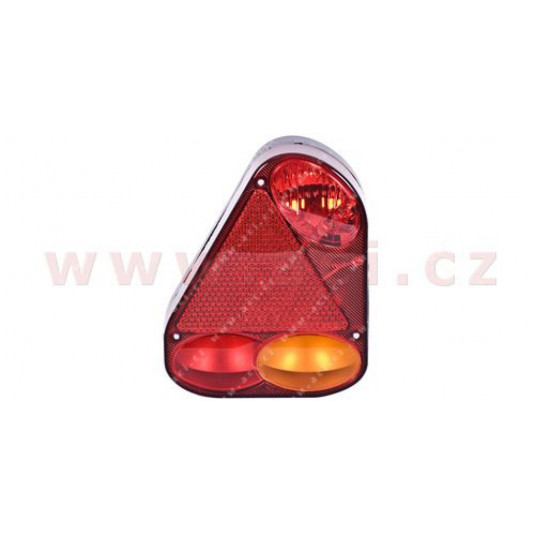 Lampa spate stânga - înălțime 220mm - garnitură din cauciuc pentru trecerea cablajului
