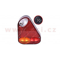 Lampa spate dreapta - înălțime 220mm - conector 5 PIN, baionetă cu becuri
