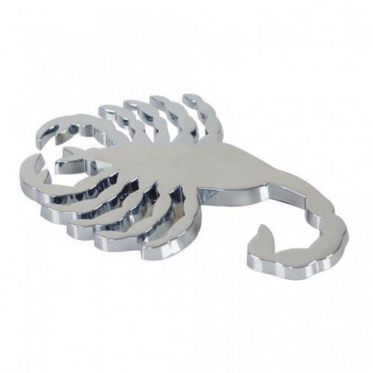 Autocolant emblemă 3D scorpion 1 buc