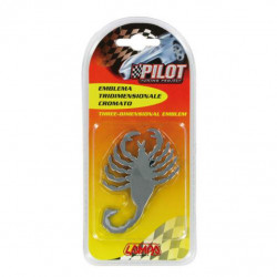 Autocolant emblemă 3D scorpion 1 buc