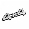 Logo 3D cu adeziv cromat (4x4). Dimensiuni: 105x33 mm