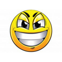 Autocolante din rasini 3D Smile 4 buc