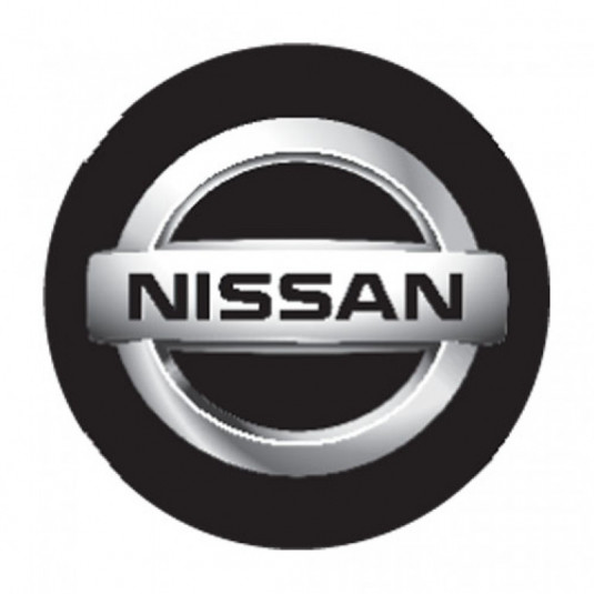 Autocolante din rășină 3D Nissan 4buc