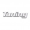 Logo crom adeziv de design TUNING