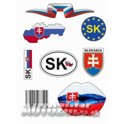 Autocolant "Set mic slovac"