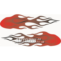 Autocolant "Flacără"