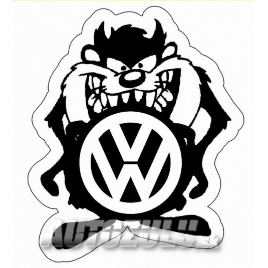 Autocolant Taz Volkswagen