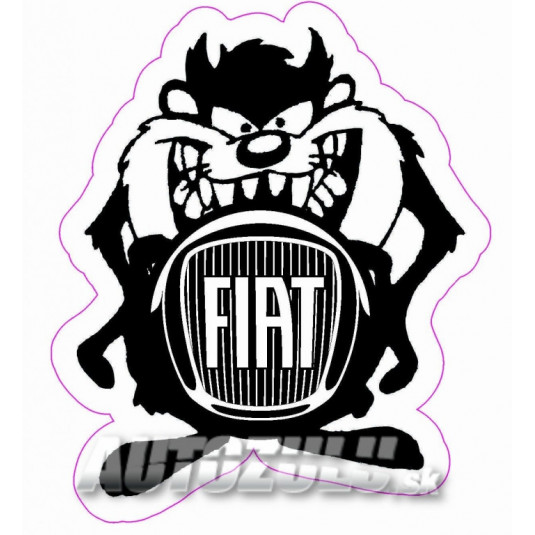 Autocolant Taz Fiat