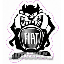Autocolant Taz Fiat