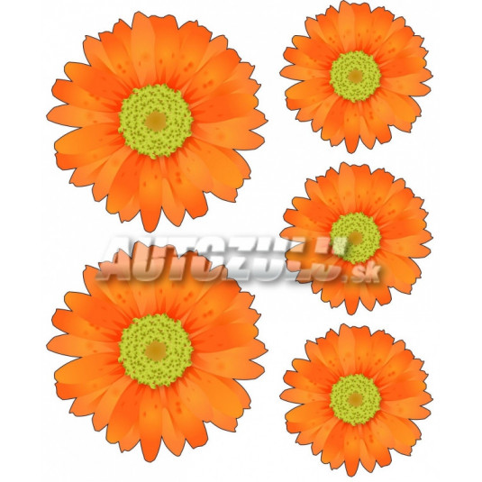 Set autocolante Margarete 5 buc