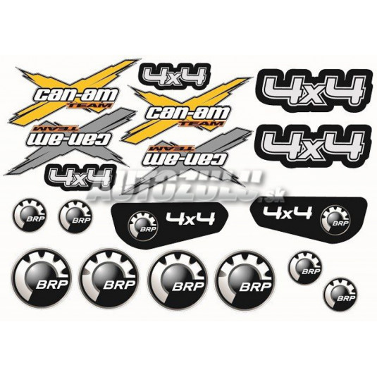 Set autocolant BPR