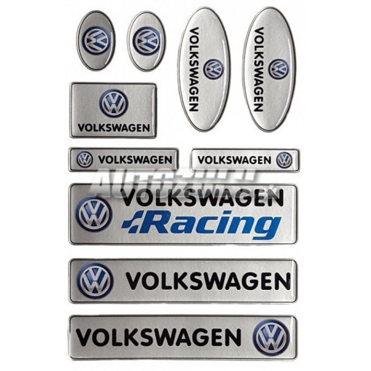 Set autocolante Volkswagen 10 buc.