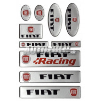 Set autocolante Fiat 10 buc.