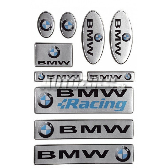 Set autocolante BMW 10 buc.