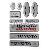 Set autocolante Toyota 10buc