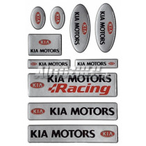 Set autocolant KIA 10 buc.