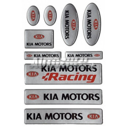 Set autocolant KIA 10 buc.