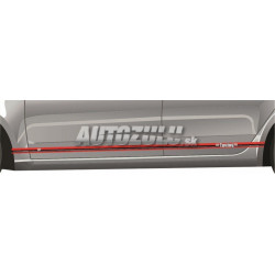 Autocolant pentru lateral auto tuning roșu