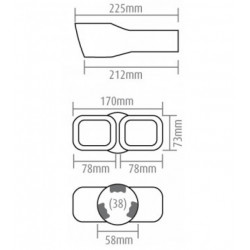 Sfat tub esapament (Ø esapament pana la 52mm)