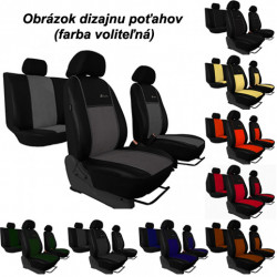 Huse pentru TOYOTA YARIS III (din 2011) Exclusive Alcantara (Alcantara-piele)